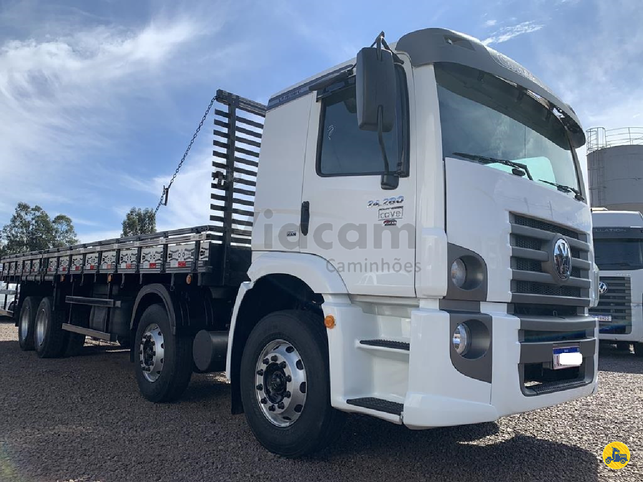 CAMINHAO VOLKSWAGEN VW 24280 Carga Seca BiTruck 8x2 Viacam Caminhões CASCAVEL PARANÁ PR